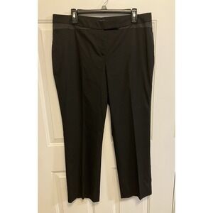Tahari Arthur Levine Luxe Women’s Black‎ Dress Pants Size 14 Formal